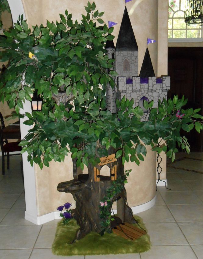Woodland Fantasy Castle Cat Tree