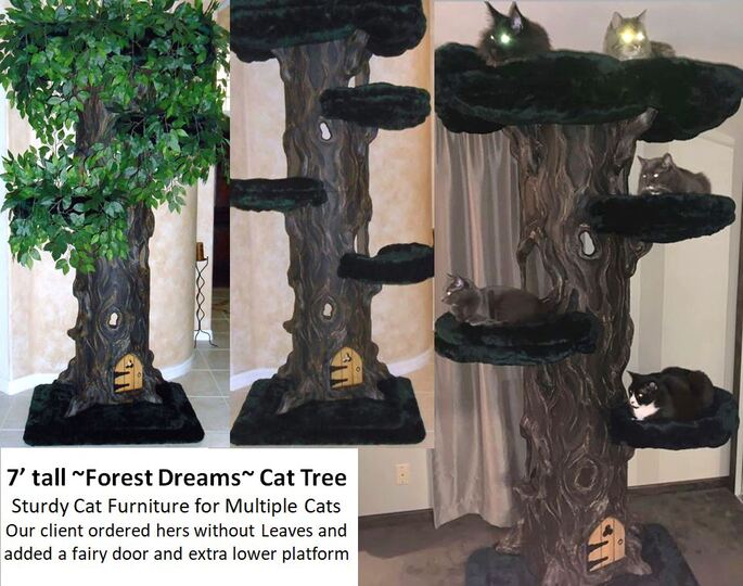 Tall Cat Trees for Multiple Cats